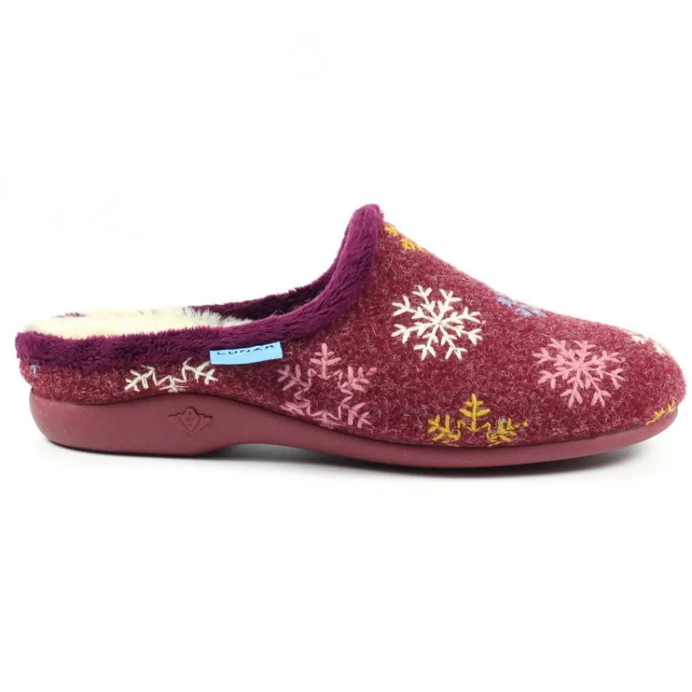 Lunar Shoes Babouche Mule Juniper Bordeaux- A Enfiler | Mule