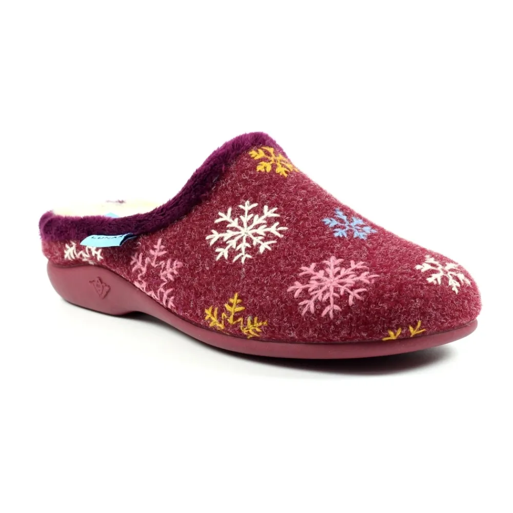 Lunar Shoes Babouche Mule Juniper Bordeaux- A Enfiler | Mule