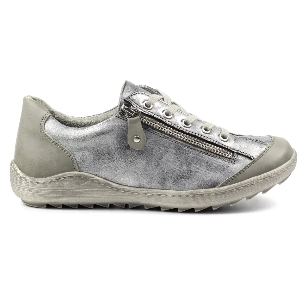 Lunar Shoes Baskets Bianca Grises- Baskets | Chaussures Habillées