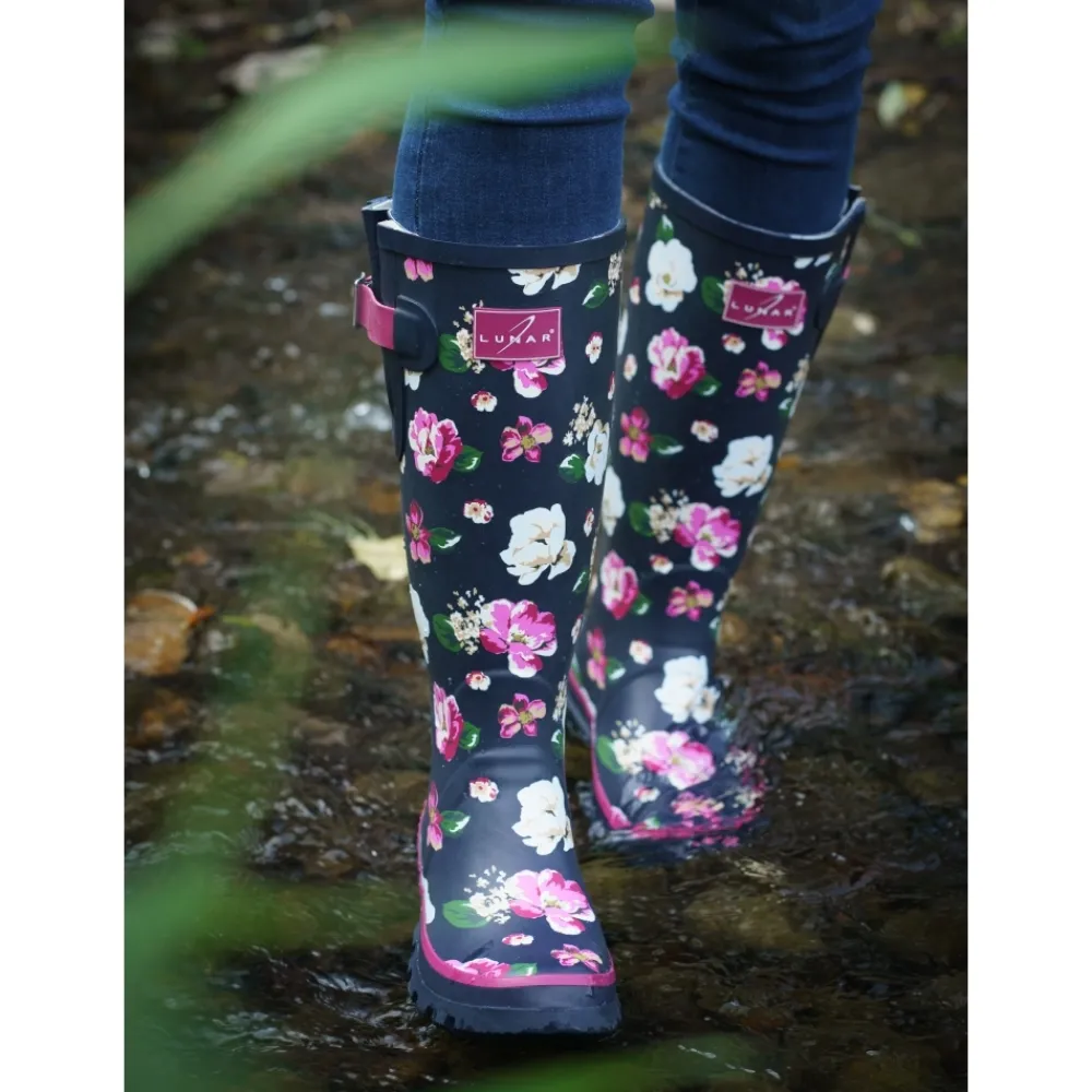 Lunar Shoes Bottes caoutchouc pour le jardin- Bottes En Caoutchouc