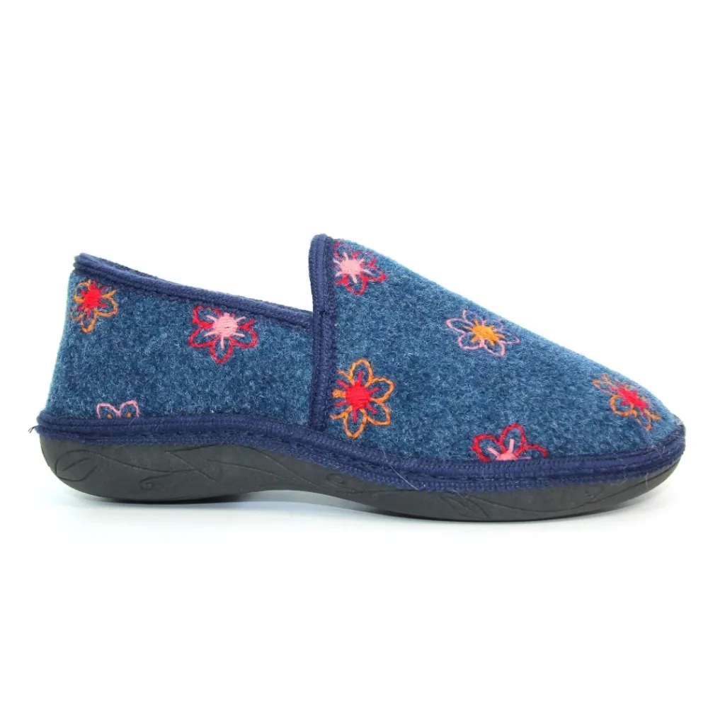 Lunar Shoes Chausson fleuri Camden II- Ballerine