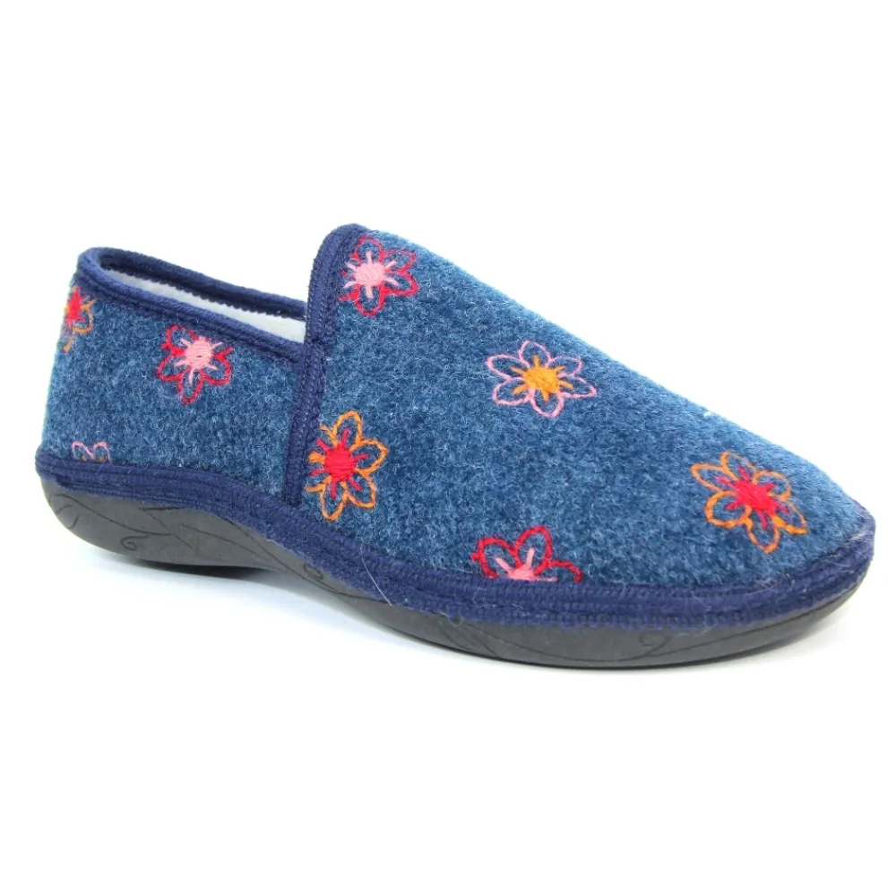 Lunar Shoes Chausson fleuri Camden II- Ballerine