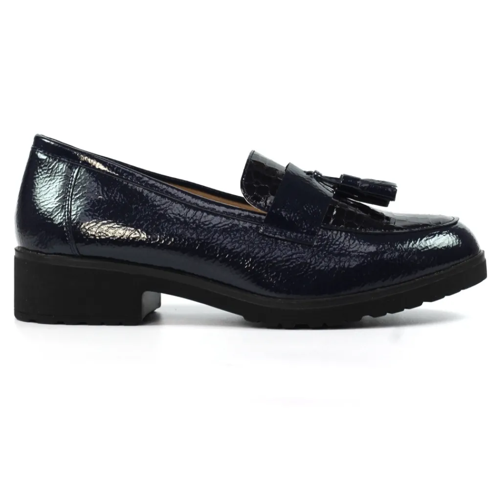 Lunar Shoes Chaussure Bleu Marine Vivi- Loafers | Chaussures Habillées