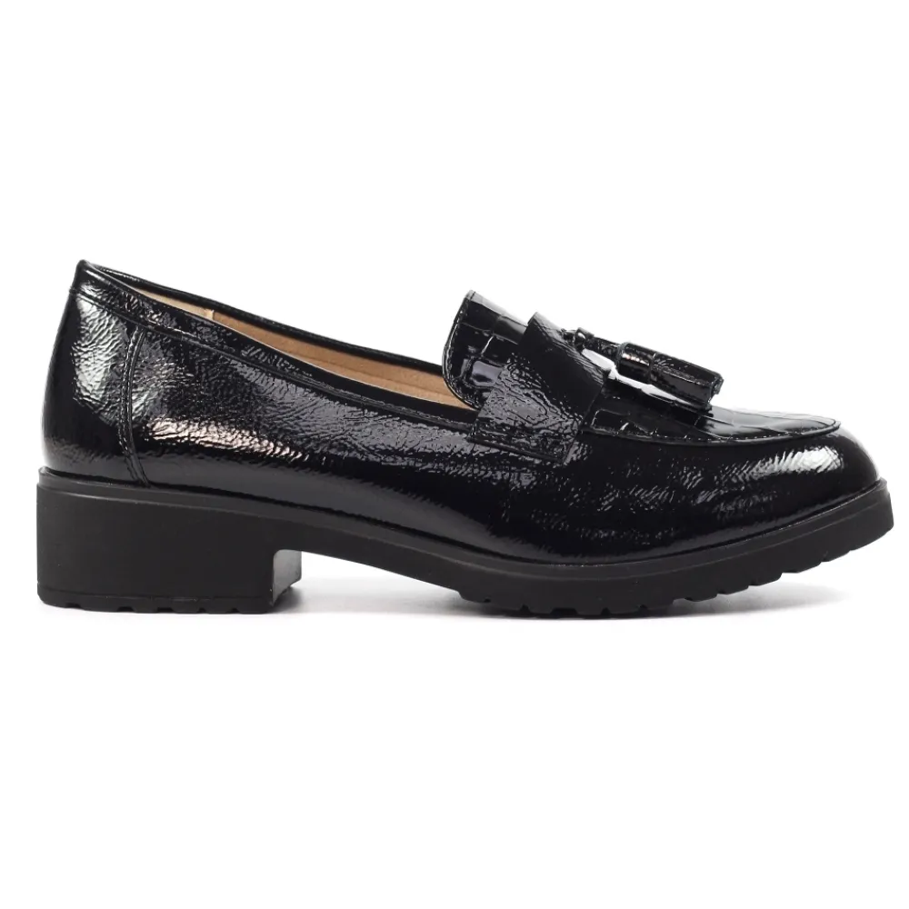 Lunar Shoes Chaussure Noire Vivi- Loafers | Chaussures Habillées