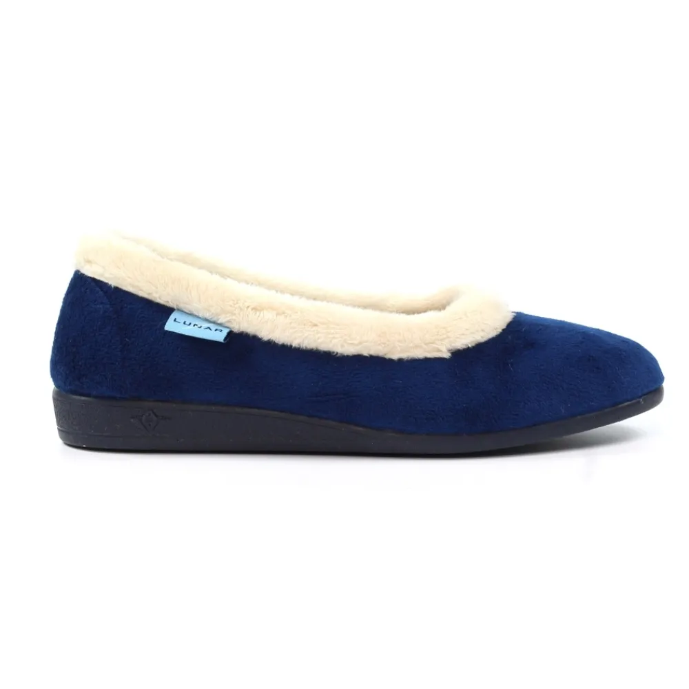 Lunar Shoes Escarpin Mabel Ii Bleu- Ballerine | A Enfiler