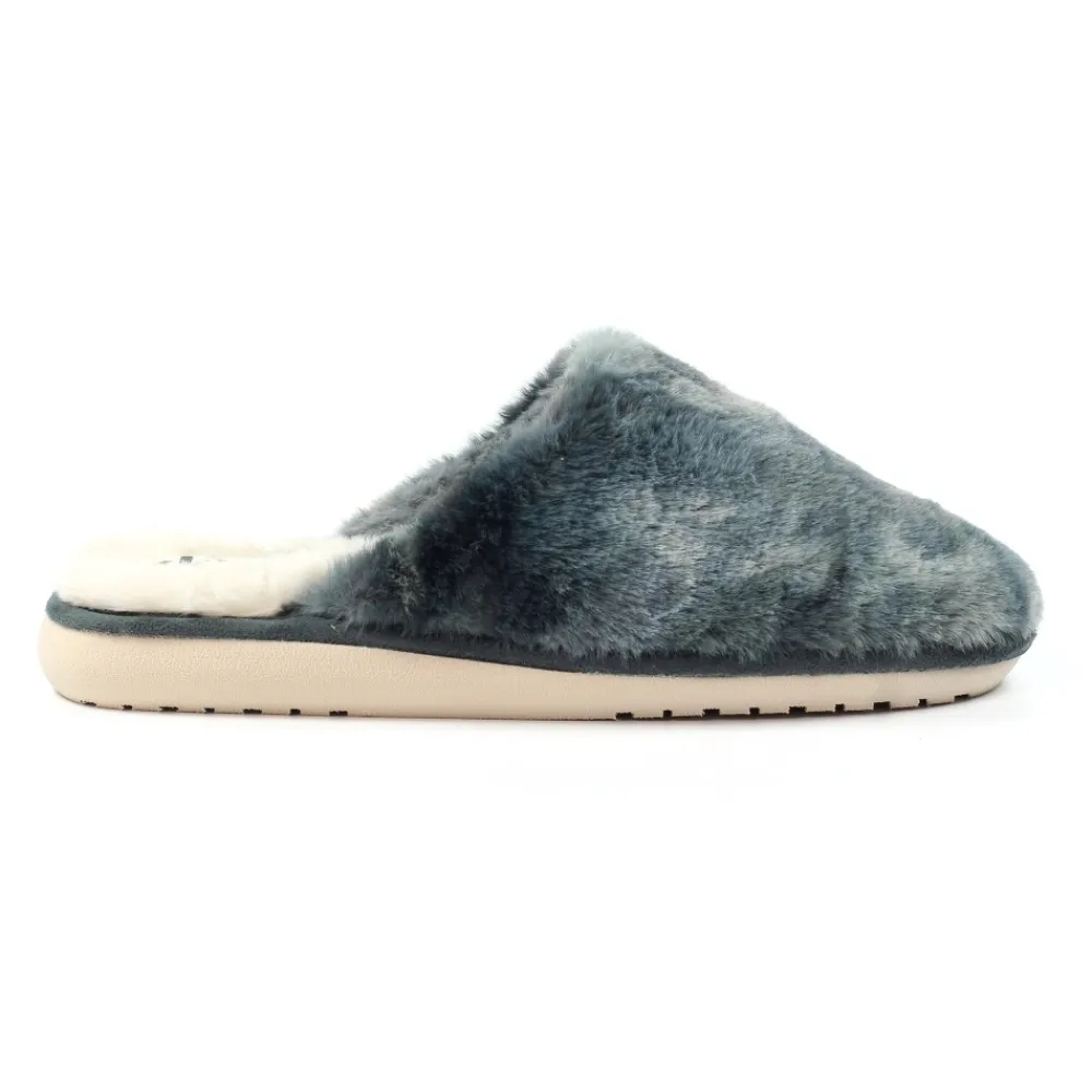 Lunar Shoes Mule Grise Salla- A Enfiler | Mule