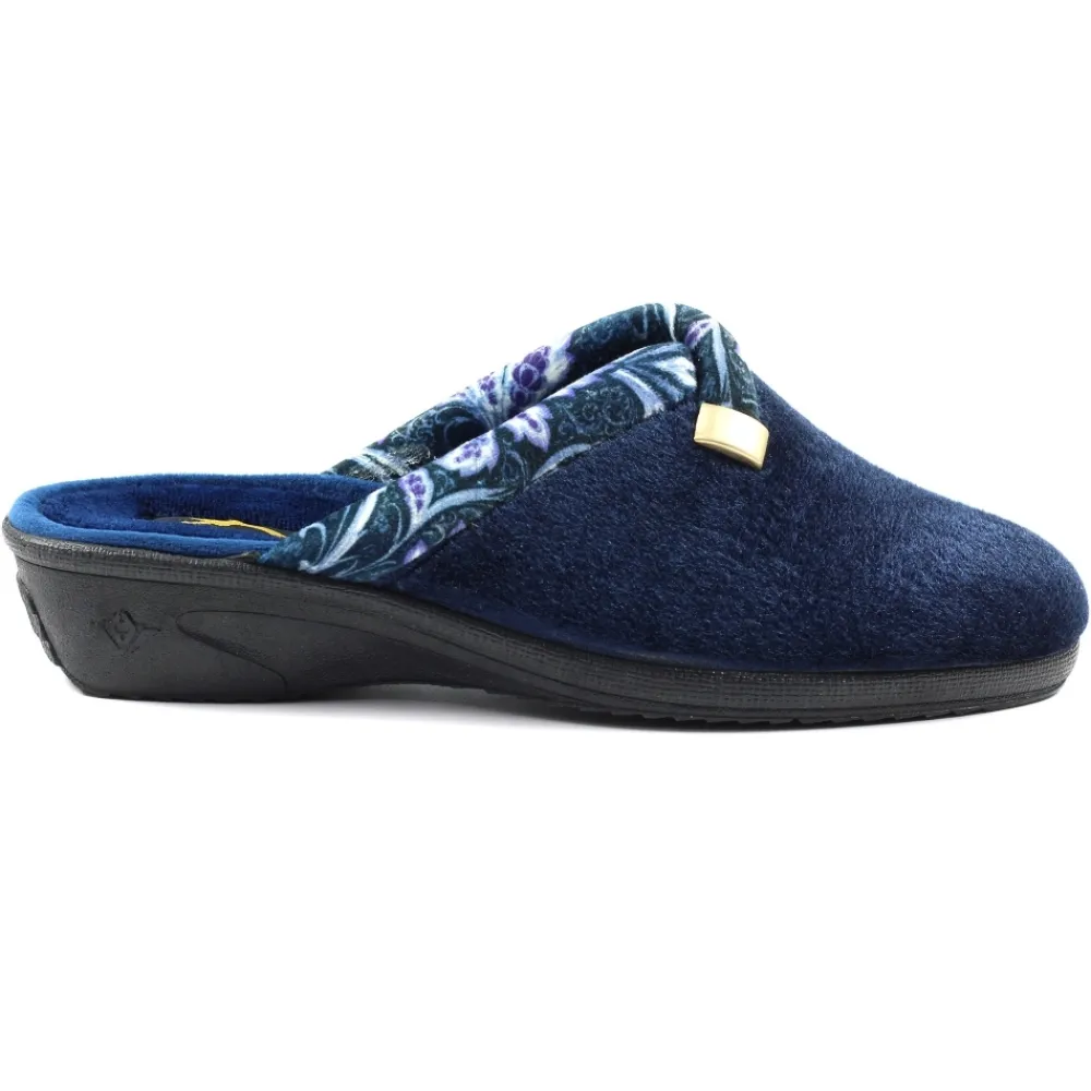 Lunar Shoes Pantoufle Llb Alexandra marine- A Enfiler | Mule