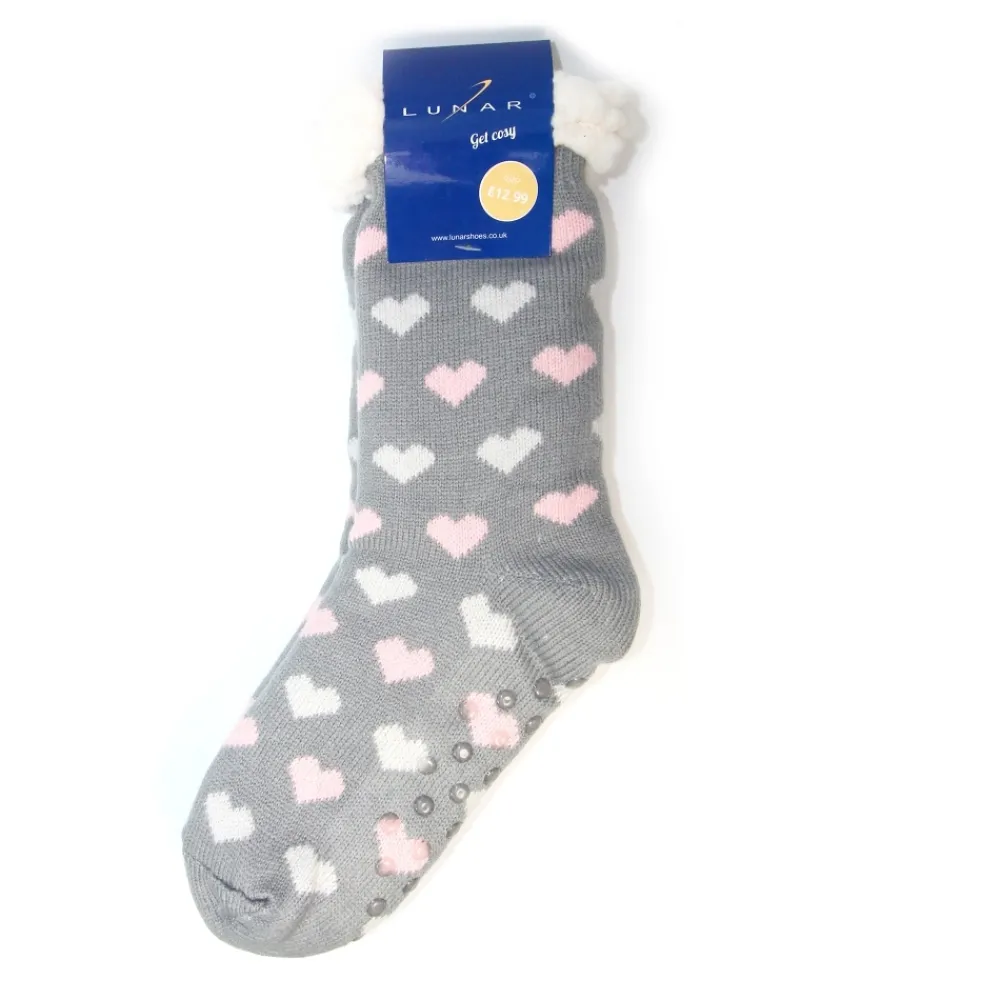 Lunar Shoes Procurez-Vous Des Chaussettes Confortables Pour Pantoufles- A Enfiler